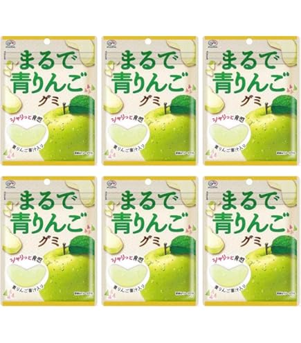 Amazon | まるでりんごグミ 2袋セット | ノーブランド品 | グミ 通販